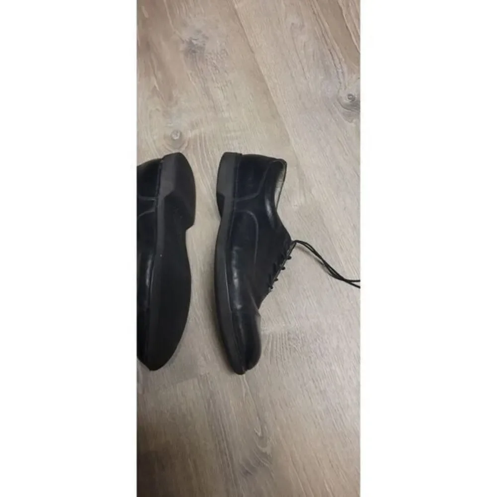 Rockport Men's M3038‎ Oxford Black Leather Round Toe Lace Up 9.5